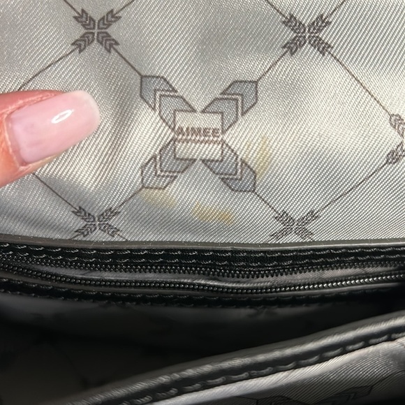 Aimee Kestenberg Mia Purse Velvet Expandable Crossbody Black - Picture 12 of 13